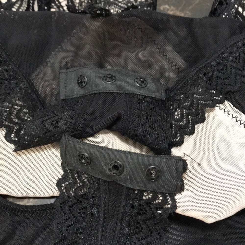 French Affair Sexy Bodysuit Lingerie Teddy. - Picture 10 of 13